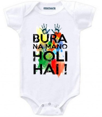 Bura Na Mano Holi Hai Baby Romper