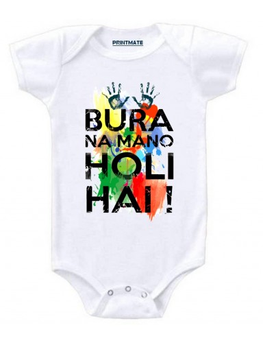 Bura Na Mano Holi Hai Baby Romper